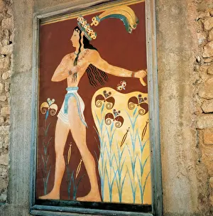 Knossos Prints: Prince with Lilies
