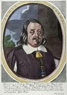 Bohemian Prints: Prince of Lobkowicz. (1609-1677). Bohemian military and dipl