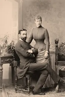 Engaged Prints: Prince Louis of Battenberg & Princess Victoria of Hesse