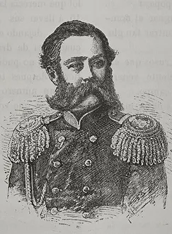 Russo Ottoman Prints: Prince Mossalsky. Russian general. Commander-in-chief