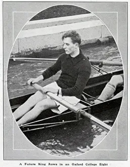 Rower Prints: Prince Olaf. Oxford rower