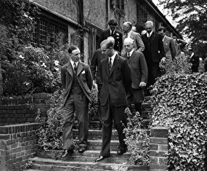 Prince Philip attends garden party in Woodford Green