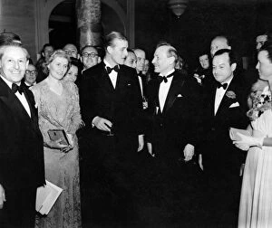 Prince Philip & Clement Attlee at Press Association Jubilee