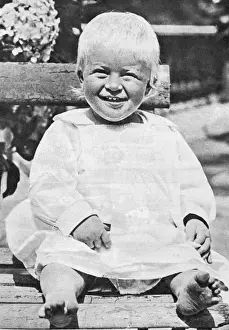 Prince Philip, Duke of Edinburgh as a baby, 1922