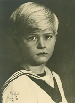 Consort Prints: Prince Philip, Duke of Edinburgh as a boy