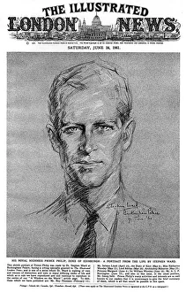 Philip Collection: Prince Philip, Duke of Edinburgh, by Dr. Stephen Ward, 1961