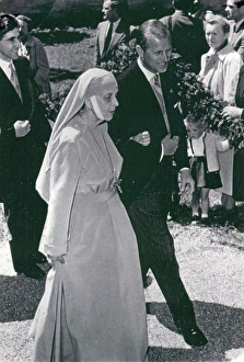 Prince Philip with his mother, Princess Alice of Greece