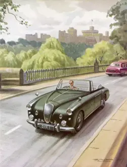 Prince Philip at the Wheel