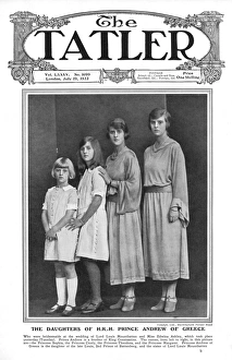 Prince Philips four sisters, 1922 Prince Philips four sisters, 1922