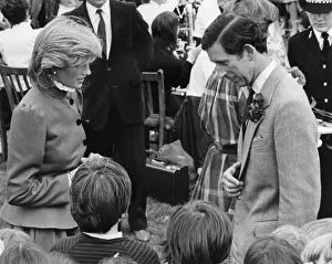 Prince and Princess of Wales - St. Columb, Cornwall