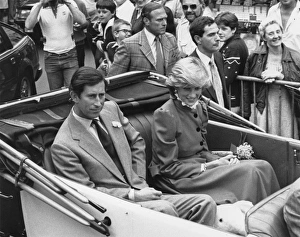 Royal Wedding Hells Belles Collection: Prince and Princess of Wales, St Columb, Cornwall