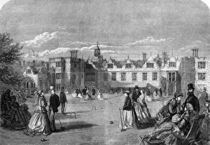 Sevenoaks Prints: Prince and Princess of Wales visit Knole, Kent, 1866 Prince