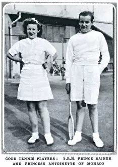 Prince Rainier and Princess Antoinette of Monaco