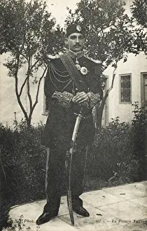 Tunis Prints: The Prince Takar, son of the Bey of Tunis