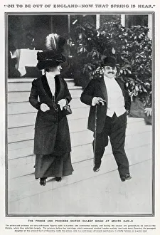 Singh Prints: Prince Victor Duleep Singh and his wife