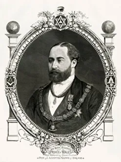 Accepted Gallery: Prince of Wales - acceptance to the Masons 1875