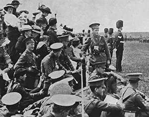 Aldershot Prints: Prince of Wales at Aldershot, 1914