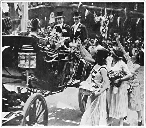 Drives Prints: Prince of Wales on Alexandra Rose Day