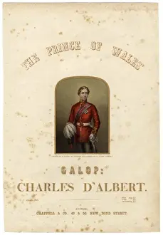 Galop Prints: Prince of Wales Galop, music sheet