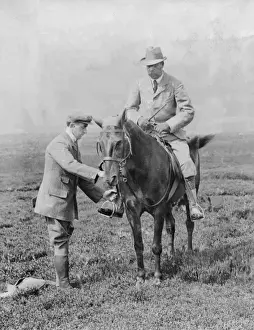 Prince of Wales (George V) at Bolton Abbey