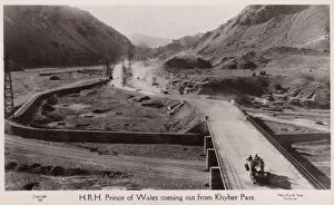 Images Dated 14th February 2011: The Prince of Wales at the Khyber Pass