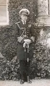 Absence Gallery: Prince of Wales (later Edward VIII) in naval uniform