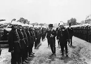Prince of Wales at London Fire Brigade Annual Review