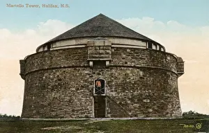 Pleasant Prints: Prince of Wales Martello Tower, Halifax, Nova Scotia, Canada