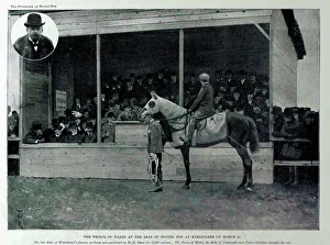 Auction Prints: The Prince of Wales at the Sale of Flying Fox at Kingsclere