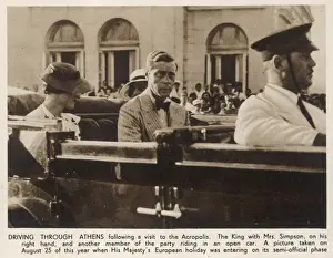 The Prince of Wales and Wallis Simpson