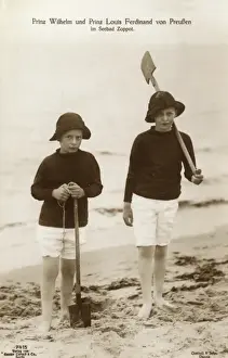 Prince Wilhelm and Prince Louis Ferdinand of Prussia