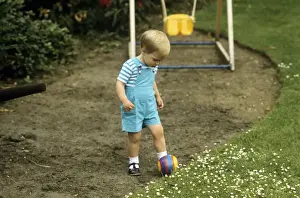 Prince William as a young child