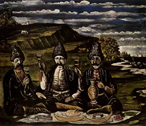 Pictures Now Prints: Three Princes Carousing Date: 1910