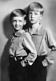 Princes Moritz & Heinrich of Hesse-Cassel, 1933