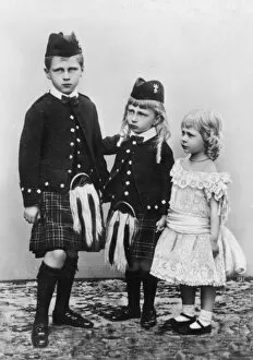 1888 Collection: Princes Oscar, Joachim and Viktor of Prussia
