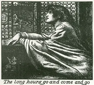 Rossetti Prints: The Princes Progress by D. G. Rossetti