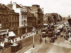 Princes Street, Edinburgh, possibly 1930s