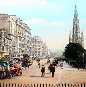 Princes Street, Edinburgh, Victorian period