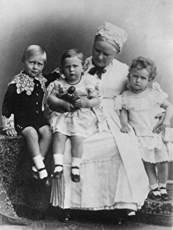 Adalbert Gallery: Princes Wilhelm, Adalbert and Eitel Friedrich of Prussia