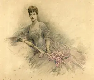 Relaxed Prints: Princess Alexandra, later Queen Alexandra