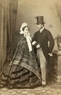 Crinoline Prints: Princess Alice of Great Britain & Grand Duke Louis of Hesse