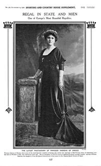 Andrew Collection: Princess Andreas (Andrew) of Greece