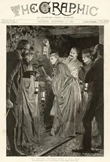 Princess Beatrice down a coal mine