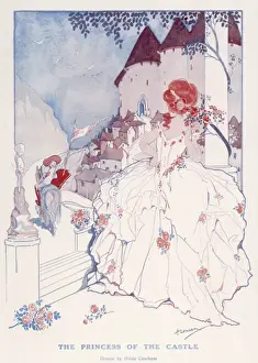 Hilda Prints: The Princess of the Castle by Hilda Cowham