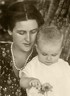 Princess Cecile of Greece and daughter Johanna