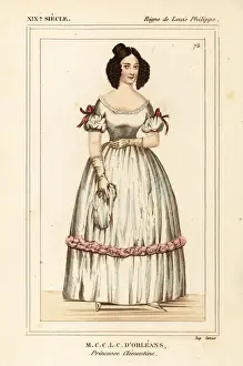 Jacob Prints: Princess Clementine of Orleans, 1817-1907
