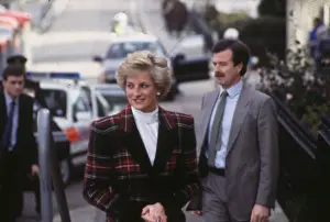 Princess Diana visiting Truro, Cornwall