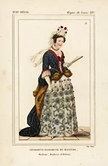Palatine Gallery: Princess Elisabeth Charlotte, Madame Palatine, 1652-1722
