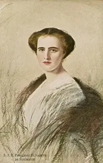 Romanian Prints: Princess Elisabeth of Romania