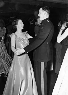 Images Dated 16th May 2011: Princess Elizabeth attending a charity ball in 1946